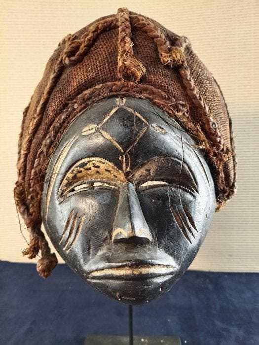 ceremoniëel masker - Zamble/Zamle - Guro - Ivoorkust, Antiek en Kunst, Kunst | Niet-Westerse kunst