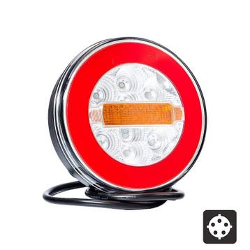 Fristom FT-110 Neon-look LED Achterlicht 3-Functies Bajonet, Ophalen of Verzenden