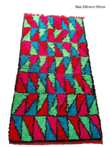 Tapis - 230 cm - 125 cm - Tapis berbère d’Azilal, Maison & Meubles