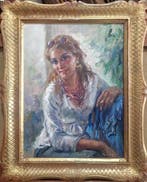 Lucio Tafuri (1941) - Figura in veranda