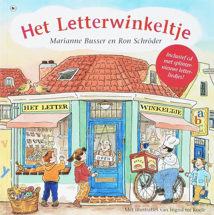 Het letterwinkeltje / De Winkeltjes 9789044318593, Boeken, Kinderboeken | Kleuters, Zo goed als nieuw, Verzenden