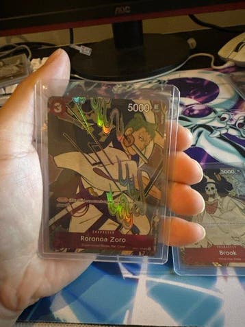 Bandai - 3 Card - One Piece - Roronoa Zoro Nico Robin and