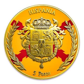 Hispanië. 5 Pesos 2025 1 oz 5 pesos Hispania Spanish Empire