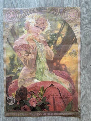 Alphonse Mucha (after) - Sarah Bernhardt ne La Princesse, Antiquités & Art