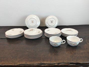 Villeroy & Boch - Eetservies (22) - Rosette - Porselein -