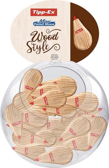 Tipp-Ex Mini Pocket Mouse Wood Style — gebruikt, Zakelijke goederen, Verzenden, Nieuw in verpakking
