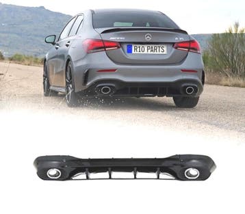 DIFFUSEUR MERCEDES CLASSE A V177 AMG 18- LOOK A35 + EMBOUTS, Verzenden