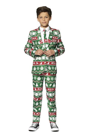 Groen Pak Kerstmis Kind, Verzenden, Nieuw