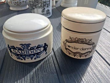 Pot de pharmacie (12) - Porcelaine, Faïence - Pot à, Antiek en Kunst