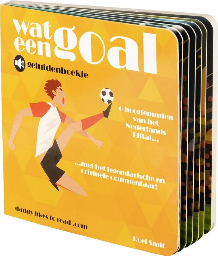 WAT EEN GOAL - geluidenboekje met 6 hoogtepunten van het, Boeken, Kinderboeken | Jeugd | 10 tot 12 jaar, Gelezen, Verzenden