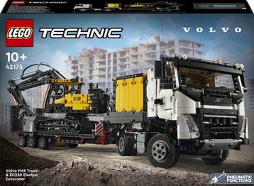 LEGO Technic Volvo FMX truck & EC230 elektrische graafmac..., Kinderen en Baby's, Verzenden, Nieuw