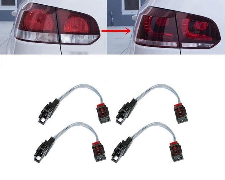 Adapter kabel set voor Volkswagen Golf 6 LED Achterlichten, Autos : Divers, Tuning & Styling, Enlèvement ou Envoi
