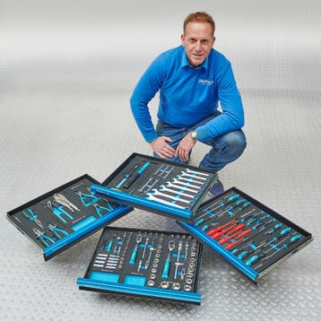 Datona Gereedschapsset voor 4 lades - 117-delige set, Ophalen of Verzenden