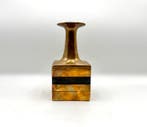 Esart - Bruno Gambone - Vaas - Verguld brons, Gepatineerd