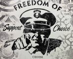 Shepard Fairey (OBEY) (1970) - Freedom of Choice Stencil +