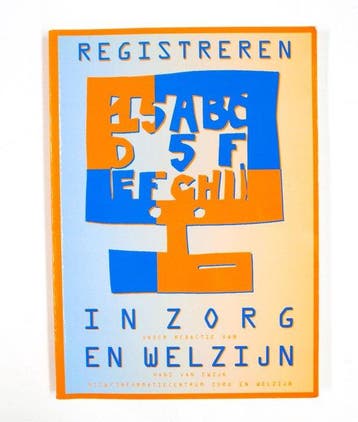 Registreren in zorg en welzijn dr 2, Boeken, Verzenden, Nieuw