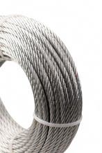 Staalkabel haspel 6mm 10 meter, Verzenden, Nieuw