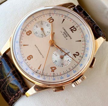 Chronographe Suisse - 18K GOLD Chronograph Jumbo - Sans prix
