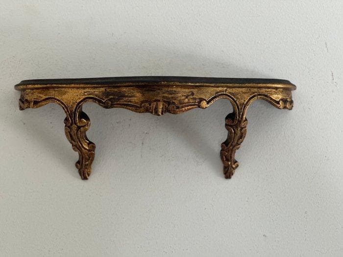 Wandrek - Hout, bladgoud - Legbord met bladgoud, Antiek en Kunst, Antiek | Overige Antiek