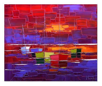 Caroline Mandrafina - Pfleger  La barque rouge au