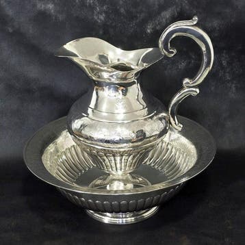 Antique Lavabo - Argent 833 - 2371,7 g dargent