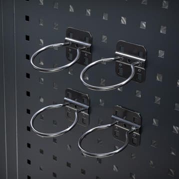 Datona Boormachinehouders voor gereedschapsbord – set van 4, Ophalen of Verzenden, Nieuw