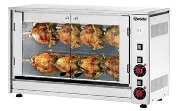 Kippengrill | P8N | 8 Kippen | 2 Spiesen | Elektrisch |, Zakelijke goederen, Verzenden, Nieuw in verpakking