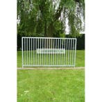 Spijlpaneel 0,85 h - 2 m - spijl 5 cm - als puppyren, Nieuw