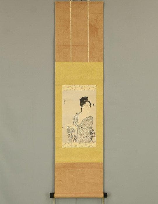 Woodblock Print (Reprint) - The Fickle Type, from the series, Antiek en Kunst, Antiek | Overige Antiek