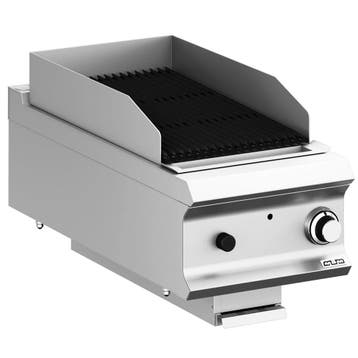 Lavasteengrill | DOMINA PRO 900 | Gas | Oppervlak 370x640, Verzenden
