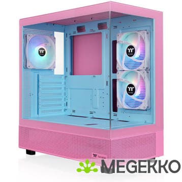 Thermaltake View 270 Plus TG Midi Tower Roze, Verzenden, Nieuw