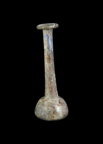 Oud-Romeins Glas Kandelaar Unguentarium