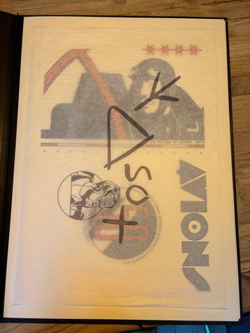 Edgar P. Jacobs - 1 Portfolio Avions / 50 ans LEspadon -, Nieuw