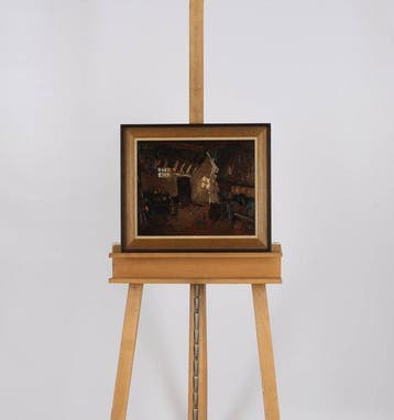 Willem Hendrik van der Nat (1864–1929) - Interieur