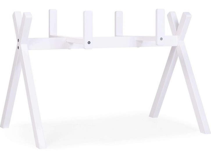 Childhome Moses Mand Staander - Tipi Play Gym - Hout - Wit, Maison & Meubles, Accessoires pour la Maison | Autre, Envoi