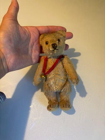 unbekannt - Teddybeer Glasauge •Mohair. - 1920-1930, Antiquités & Art
