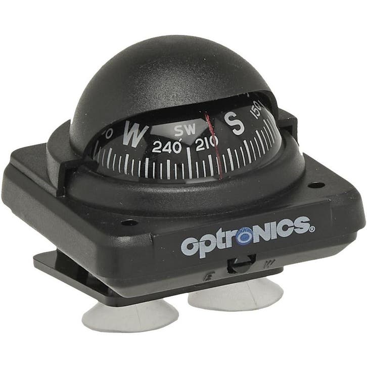 Optronics Cp-101 Kompas Zwart, Sports nautiques & Bateaux, Instruments de navigation & Électronique maritime, Enlèvement ou Envoi
