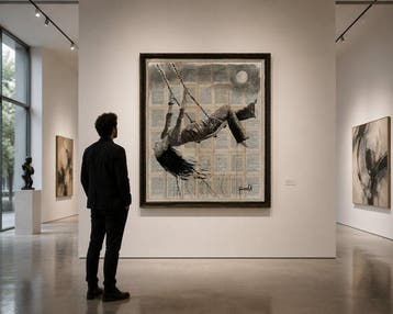 TOMEH - “Lunar Swing” – The Swing Series – Original Ink