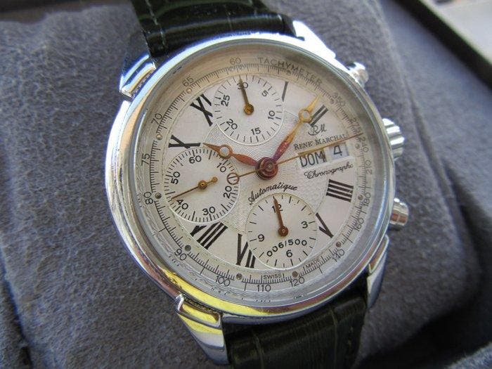 RENÉ MARCHAL - Automatic Chronographe LIMITED EDITION, Bijoux, Sacs & Beauté, Montres | Hommes