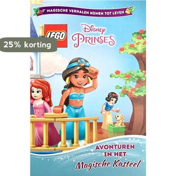LEGO Disney Prinses Boek Avonturen in het Magische Kasteel, Verzenden, Zo goed als nieuw, Laura Buller