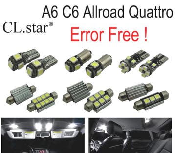 KIT 20 AMPOULES LED INTÉRIEUR POUR AUDI A6 ALLROAD QUATTRO 0, Verzenden, Nieuw