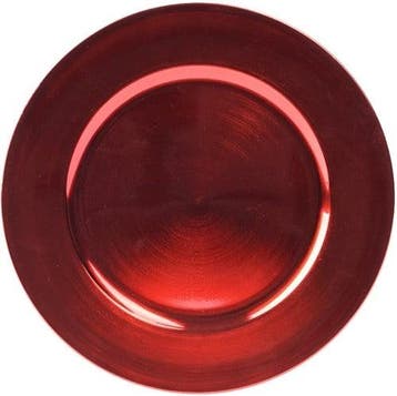Onderbord Rond Rood Groot 40 cm, Nieuw