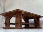 Salontafel - Eik - Antiek Franse Robuust, Antiek en Kunst