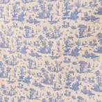 BA074 - Toile de Jouy Gobelin Azzurro – Zware stof voor