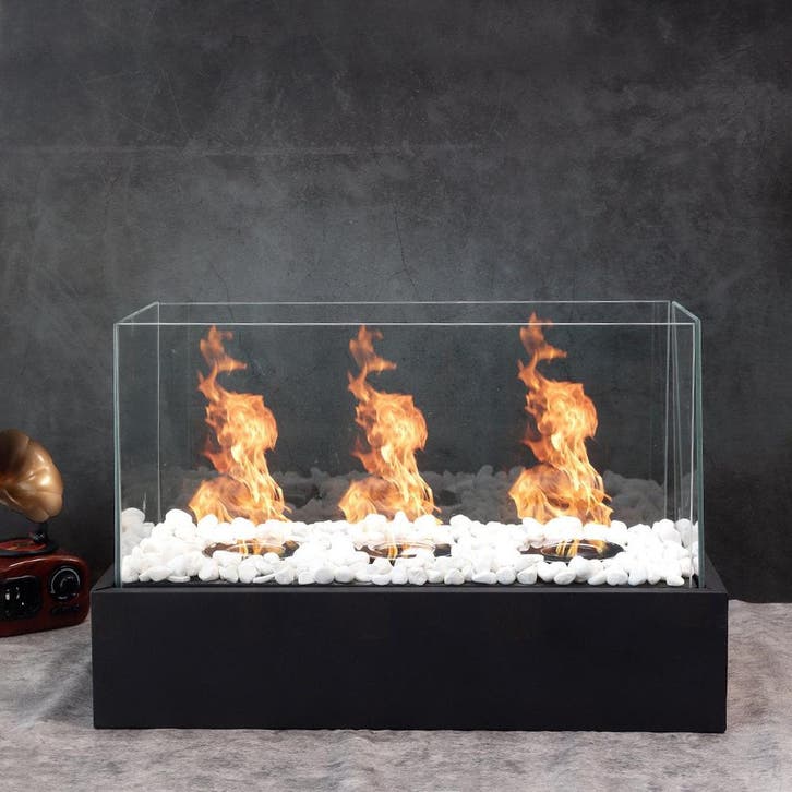 Sfeerhaard - Tafelhaard - Binnen & Buiten - Bio Ethanol - 46, Huis en Inrichting, Haarden, Nieuw, Verzenden