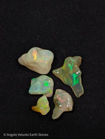 29,10 ct - Natuurlijke kostbare Welo-opalen, gepolijst,