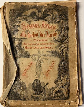 Otto Petri - School- atlas van alle deelen der aarde in 24, Boeken, Atlassen en Landkaarten, Nieuw