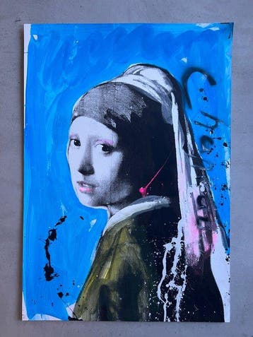 Ronald Chapeau (1969) - Meisje met de Parel - Vermeer, Antiek en Kunst