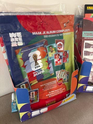 2026 Panini World Cup Stickers autr Original edition,, Nieuw