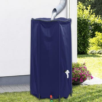 vidaXL Watertank met kraan opvouwbaar 100 L PVC, Verzenden